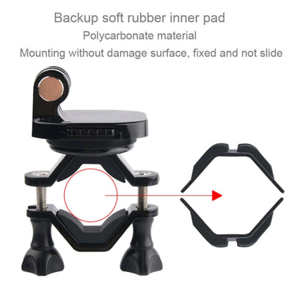 Soporte GP433 para manillar de bicicleta y motocicleta para GoPro Hero12 Black / Hero11 /10/9/8/7/6/5, Insta360 Ace / Ace Pr…
