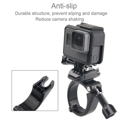 Soporte de fijación GP434 para manillar de motocicleta de bicicleta de gran tamaño para GoPro Hero12 Black / Hero11 /10/9/8/…