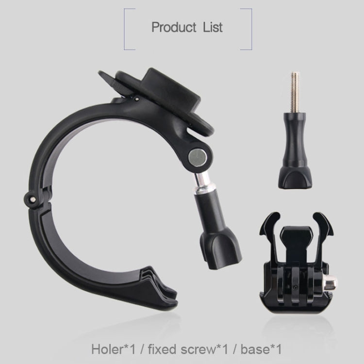 Soporte de fijación GP434 para manillar de motocicleta de bicicleta de gran tamaño para GoPro Hero12 Black / Hero11 /10/9/8/…