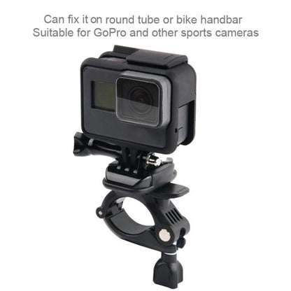 Soporte de fijación GP435 para manillar de motocicleta y bicicleta de tamaño pequeño para GoPro Hero12 Black / Hero11 /10/9/…