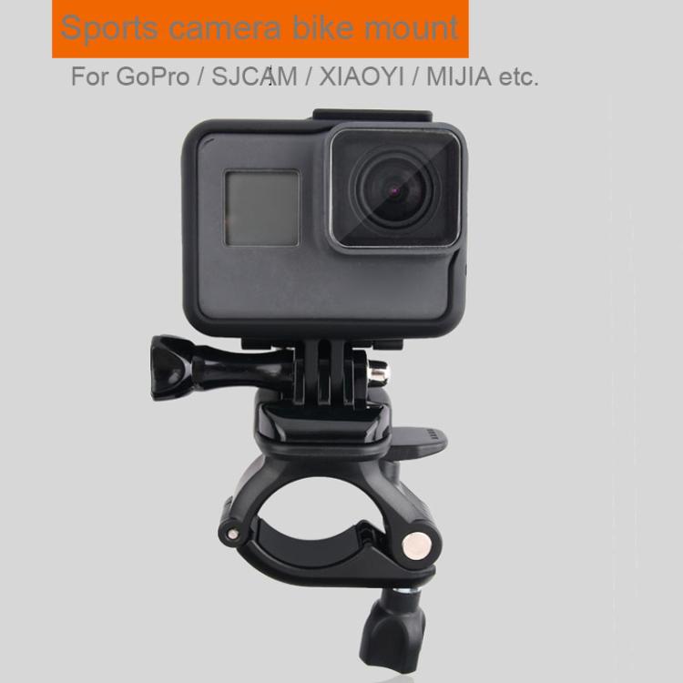 Soporte de fijación GP435 para manillar de motocicleta y bicicleta de tamaño pequeño para GoPro Hero12 Black / Hero11 /10/9/…