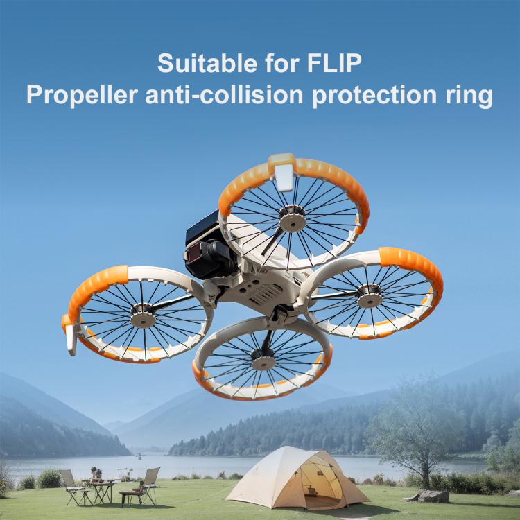 Hélice Parachoques protector de para DJI Flip (naranja) — imagen 4