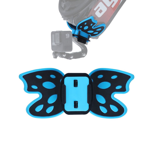 Adaptador de montaje para casco de mariposa para GoPro Hero12 Black / Hero11 /10/9/8/7/6/5, Insta360 Ace / Ace Pro, y otras…