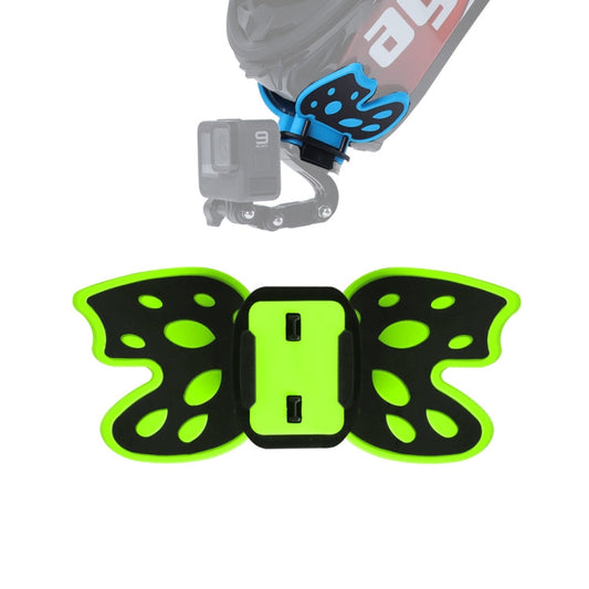 Adaptador de montaje para casco de mariposa para GoPro Hero12 Black / Hero11 /10/9/8/7/6/5, Insta360 Ace / Ace Pro, y otras…