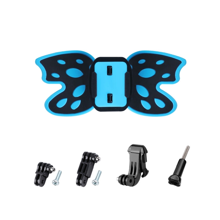 Adaptador de montaje para casco tipo mariposa con brazo pivotante de 3 vías, hebilla con gancho en J y tornillo largo para G…