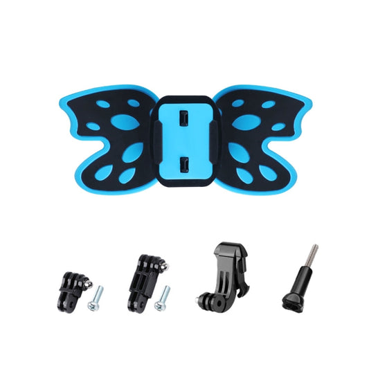 Adaptador de montaje para casco tipo mariposa con brazo pivotante de 3 vías, hebilla con gancho en J y tornillo largo para G…