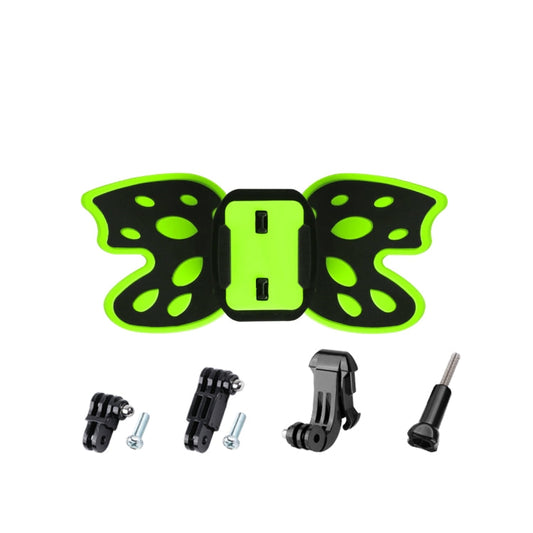 Adaptador de montaje para casco tipo mariposa con brazo pivotante de 3 vías, hebilla con gancho en J y tornillo largo para G…