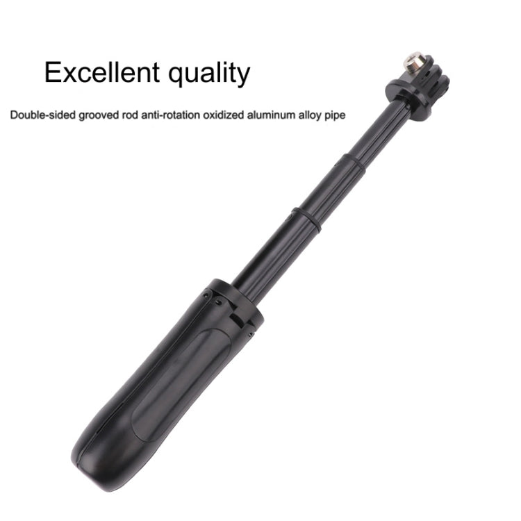 Soporte para trípode plegable multifuncional Selfie Monopod Stick para GoPro Hero12 Black / Hero11 /10/9/8/7/6/5, Insta360 A…