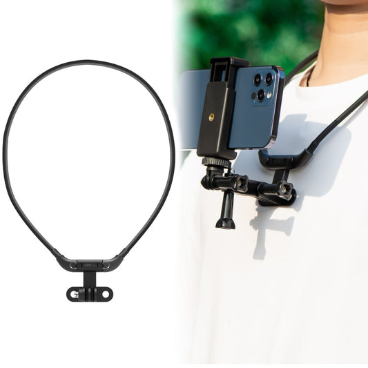 Soporte STARTRC Manos libres Lazy Wearable Neck Camera FPV Vlog POV Soporte (Negro)