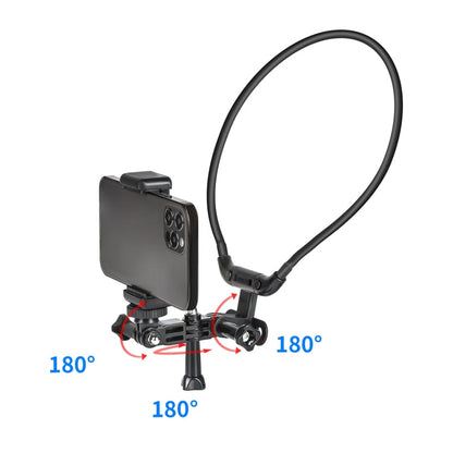 Soporte STARTRC Manos libres Lazy Wearable Neck Camera FPV Vlog POV Soporte (Negro) — imagen 3