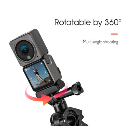 Soporte de montaje fijo para manillar de bicicleta actualizado STARTRC para DJI Osmo Action (negro) — imagen 4