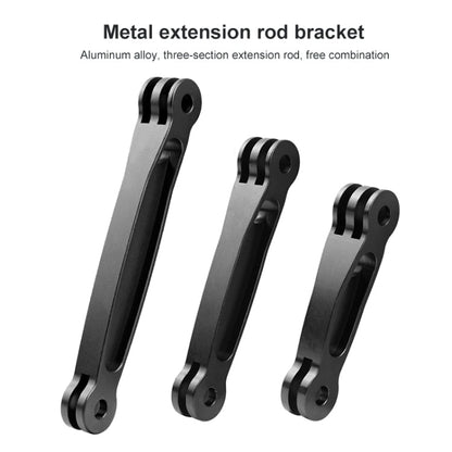Extensor de agarre de brazo de extensión de aluminio para GoPro Hero 12 Black / Hero11 /10/9/8/7/6/5, Insta360 Ace / Ace Pro…