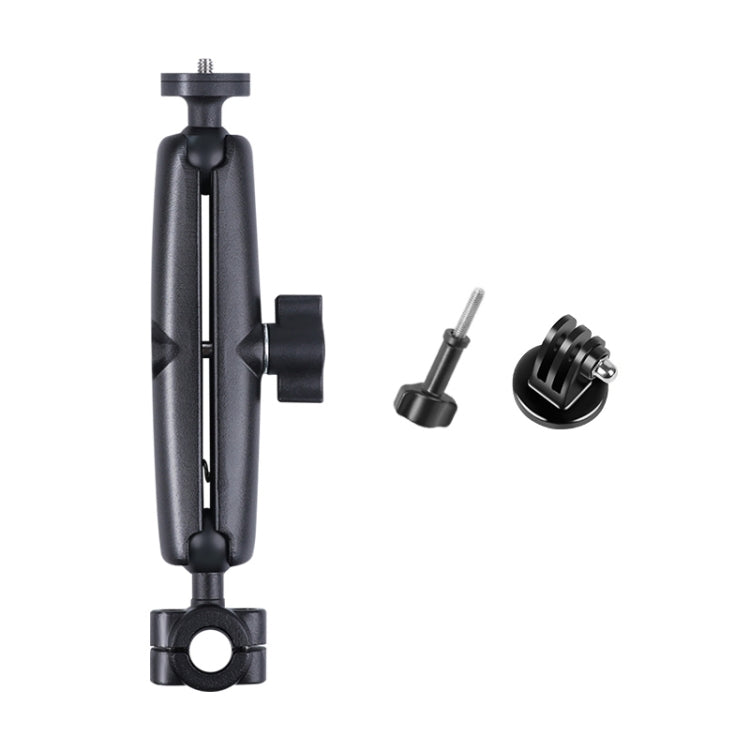 Soporte de montaje fijo para manillar del asiento delantero del automóvil con cabezal esférico de 25 mm con adaptador de trí…