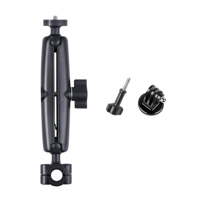 Soporte de montaje fijo para manillar del asiento delantero del automóvil con cabezal esférico de 25 mm con adaptador de trí…
