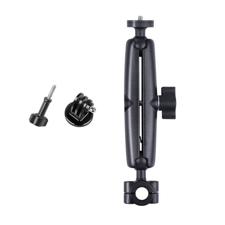 Soporte de montaje fijo para manillar del asiento delantero del automóvil con cabezal esférico de 25 mm con adaptador de trí…