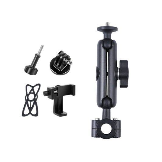 Soporte de montaje fijo para manillar del asiento delantero del automóvil con cabezal esférico de 21 mm con adaptador para t…