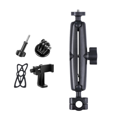 Soporte de montaje fijo para manillar del asiento delantero del automóvil con cabezal esférico de 25 mm con adaptador para t…