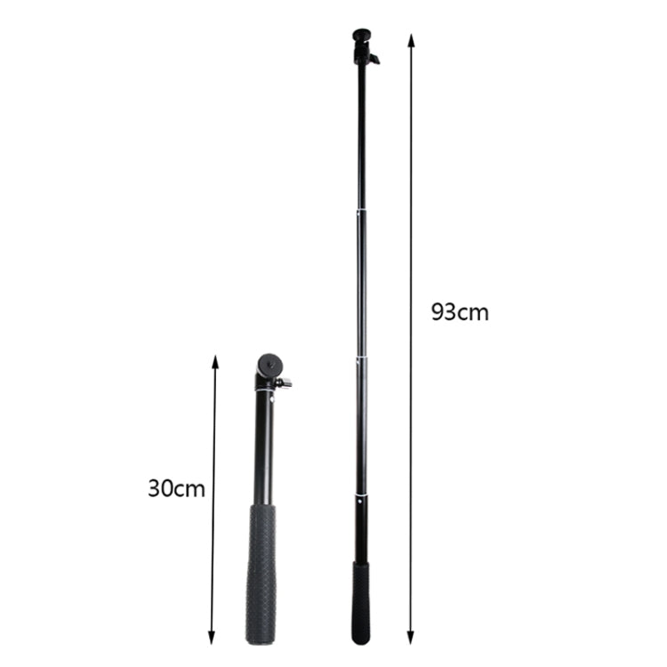 Soporte para trípode plegable con agarre de 30-93 cm, monopié y palo selfie multifuncional para GoPro Hero12 Black / Hero11……