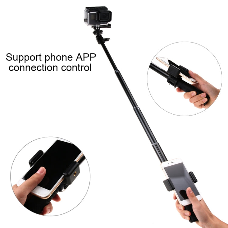Soporte para trípode plegable con agarre de 30-93 cm, monopié y palo selfie multifuncional para GoPro Hero12 Black / Hero11……