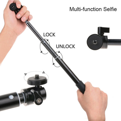 Soporte para trípode plegable con agarre de 30-93 cm, monopié y palo selfie multifuncional para GoPro Hero12 Black / Hero11……