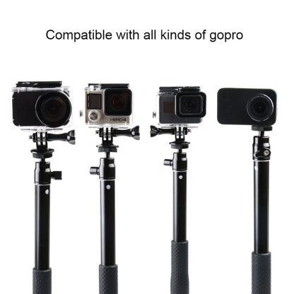 Soporte para trípode plegable con agarre de 30-93 cm, monopié y palo selfie multifuncional para GoPro Hero12 Black / Hero11……
