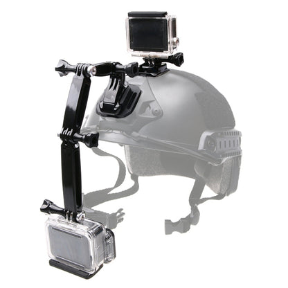 Conjunto de montaje frontal para casco para GoPro Hero12 Black / Hero11 /10/9/8/7/6/5, Insta360 Ace / Ace Pro, y otras cámar…