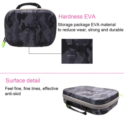 Estuche portátil impermeable a prueba de golpes de EVA con patrón de camuflaje para GoPro Hero11 Black / HERO10 Black / HERO…