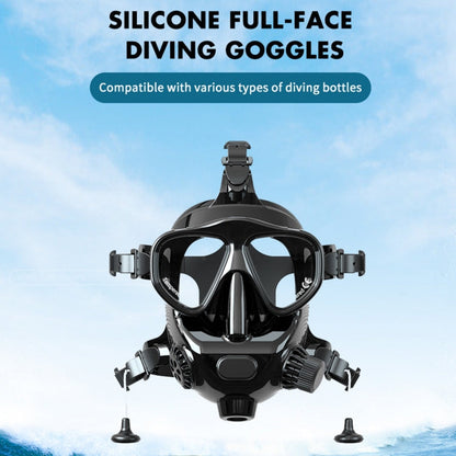 Deportes acuáticos Buceo Máscara de snorkel Gafas de natación para GoPro, Insta360, y otras cámaras de acción (Negro) — imag…
