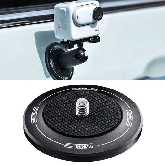 Base magnética STARTRC Montaje metálico de interfaz 1/4 para DJI Osmo Pocket 3 (negro)