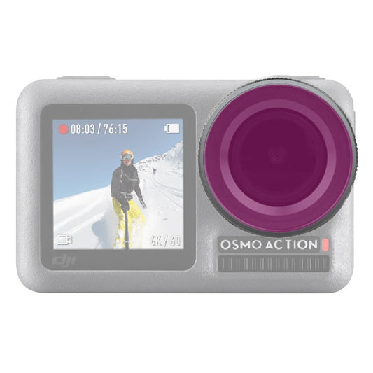 Filtro de buceo con lente Sunnylife OA-FI179 para DJI Osmo Action