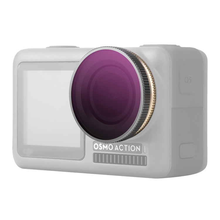 Filtro de lente Sunnylife OA-FI172 ND8 / PL ajustable para DJI Osmo Action