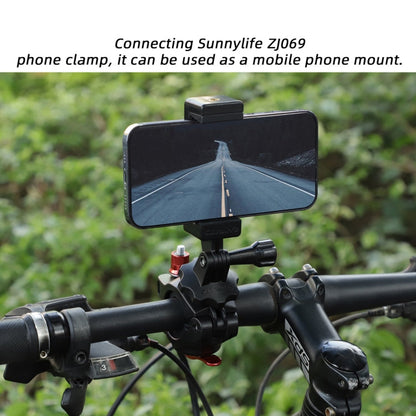 Clip de 19 Sunnylife Cámara deportiva Abrazadera Universal para bicicleta Rotación 360 -35 mm (negro) — imagen 10
