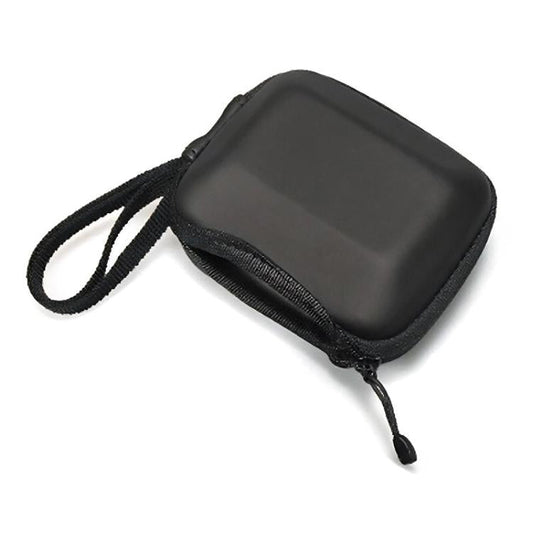 Bolsa de almacenamiento portátil con media cobertura para cámara de acción GoPro (negra)