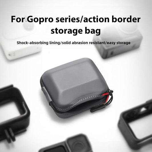Bolsa de almacenamiento portátil con media cobertura para cámara de acción GoPro (negra) — imagen 2