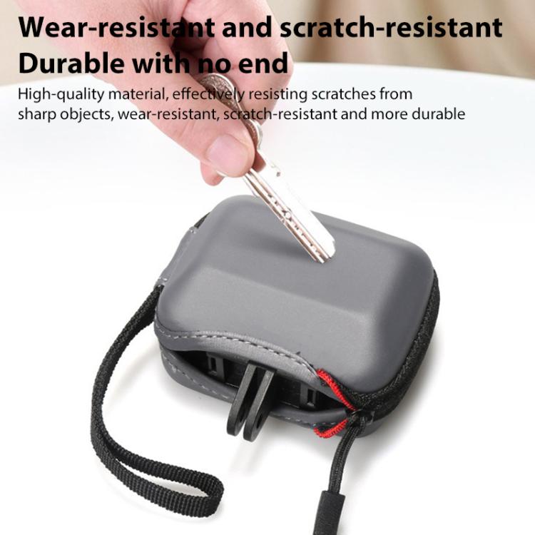 Bolsa de almacenamiento portátil con media cobertura para cámara de acción GoPro (negra) — imagen 4