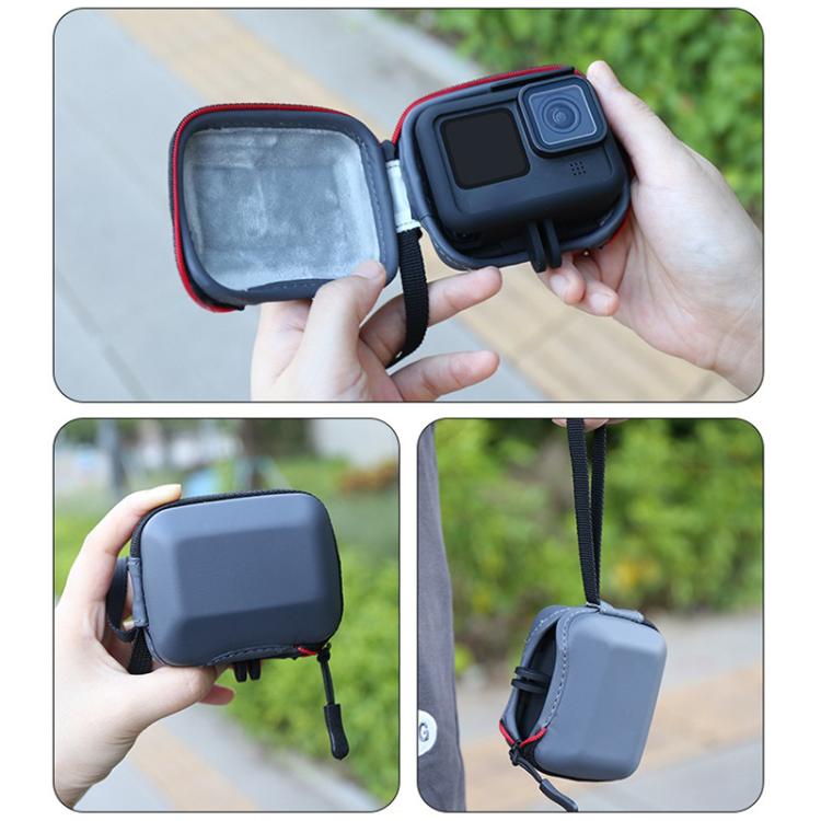 Bolsa de almacenamiento portátil con media cobertura para cámara de acción GoPro (negra) — imagen 10