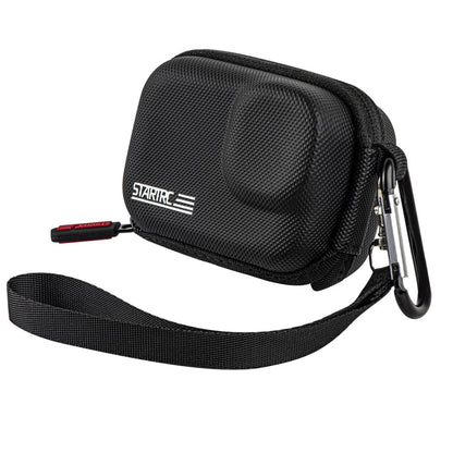 Estuche de transporte de PU para cámara STARTRC para Insta360 GO3 / Action 3/4 (negro)