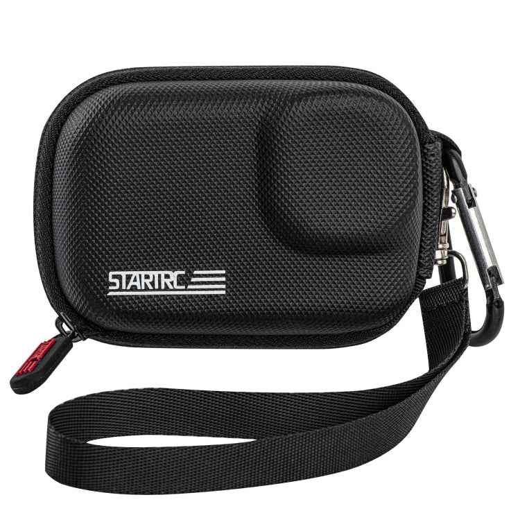 Estuche de transporte de PU para cámara STARTRC para Insta360 GO3 / Action 3/4 (negro) — imagen 2