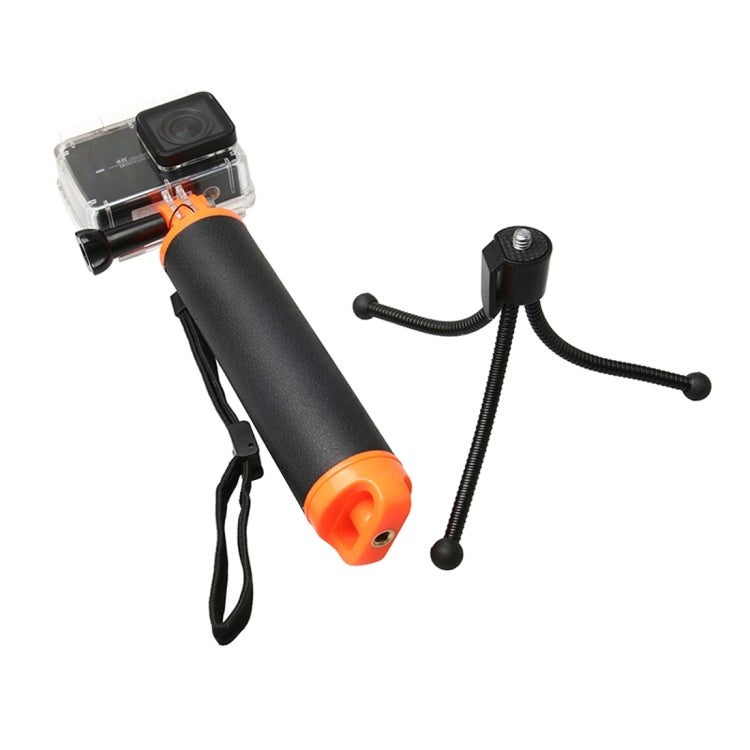 Empuñadura flotante con soporte para trípode y correa ajustable antipérdida para GoPro Hero12 Black / Hero11 /10/9/8/7/6/5,……