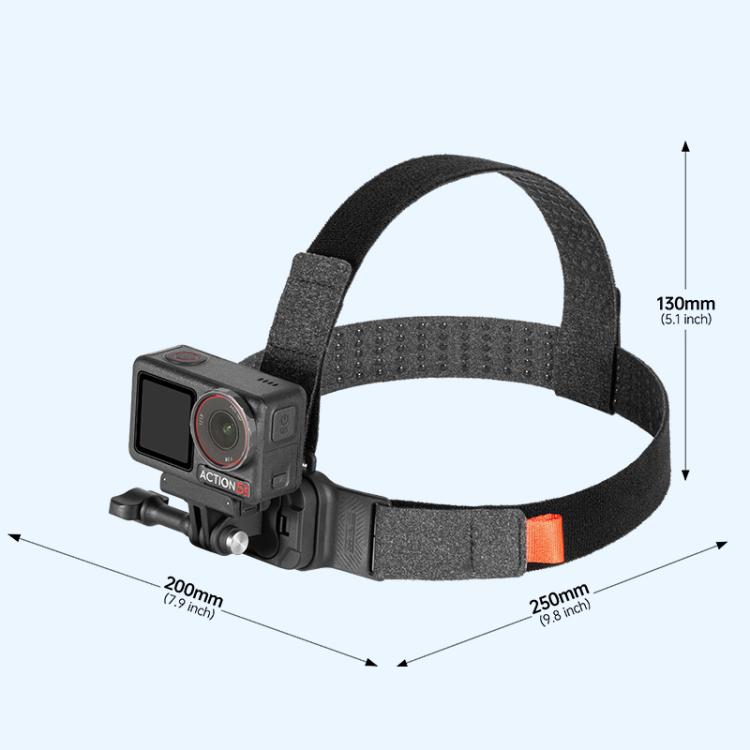 Correa para la cabeza ajustable STARTRC, magnética, ecológica, para Vlog POV, compatible con GoPro, Insta360, y otras cámara…