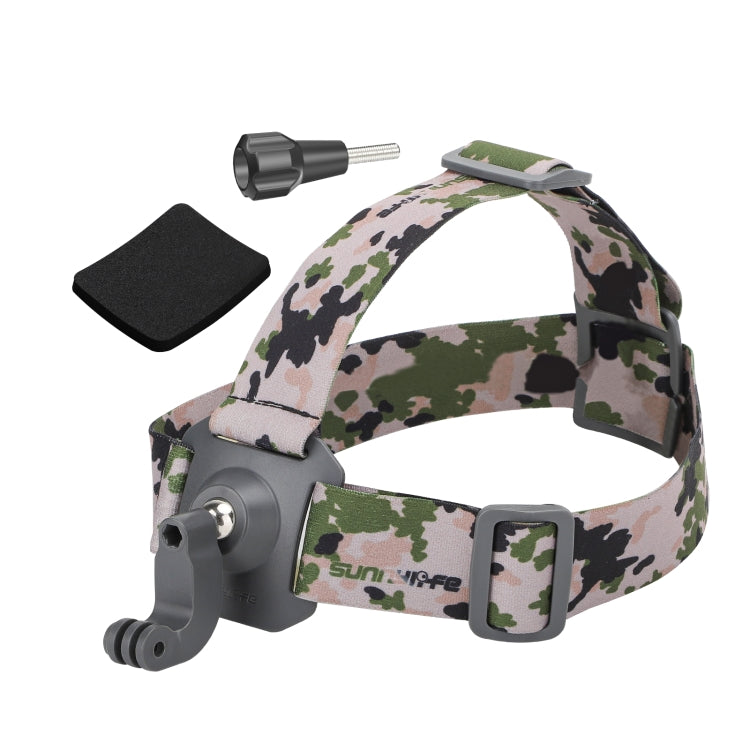 Correa Sunnylife TD672 para la cabeza ajustable Vlog POV Soporte Belt para GoPro, Insta360, y otras cámaras de acción para D…