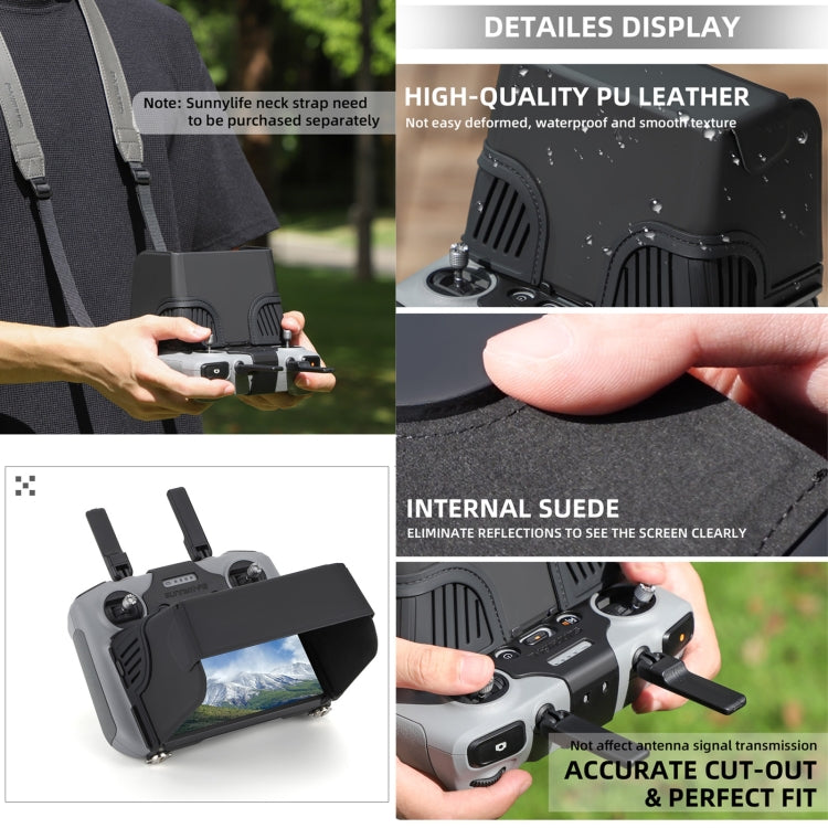 Cubierta de parasol RC 2 Sunnylife ZG673 con control remoto (negro) — imagen 5