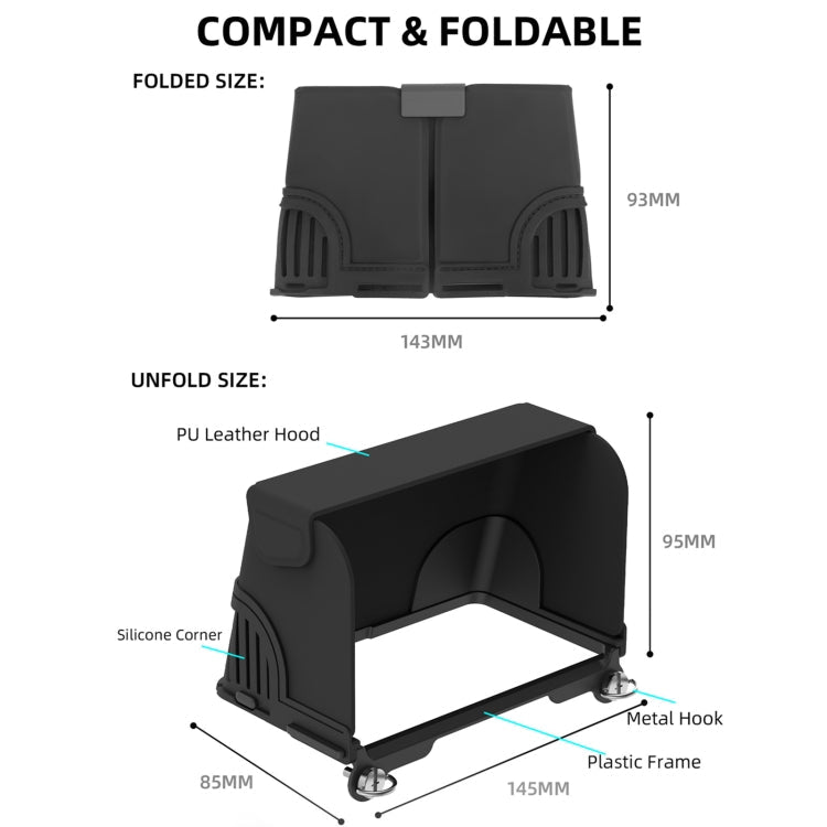 Cubierta de parasol RC 2 Sunnylife ZG673 con control remoto (negro) — imagen 6