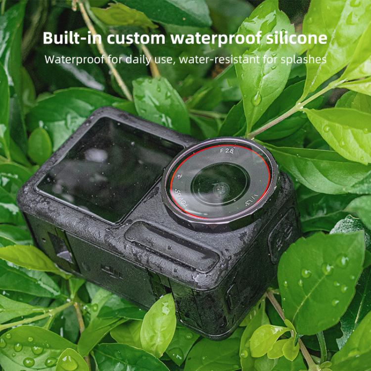 Tapa lateral del puerto de datos para DJI Osmo Action 5 (negra) — imagen 3