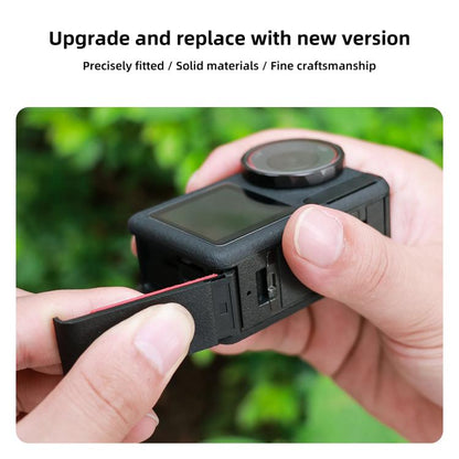 Tapa lateral de la batería para DJI Osmo Action 5 (negra) — imagen 4