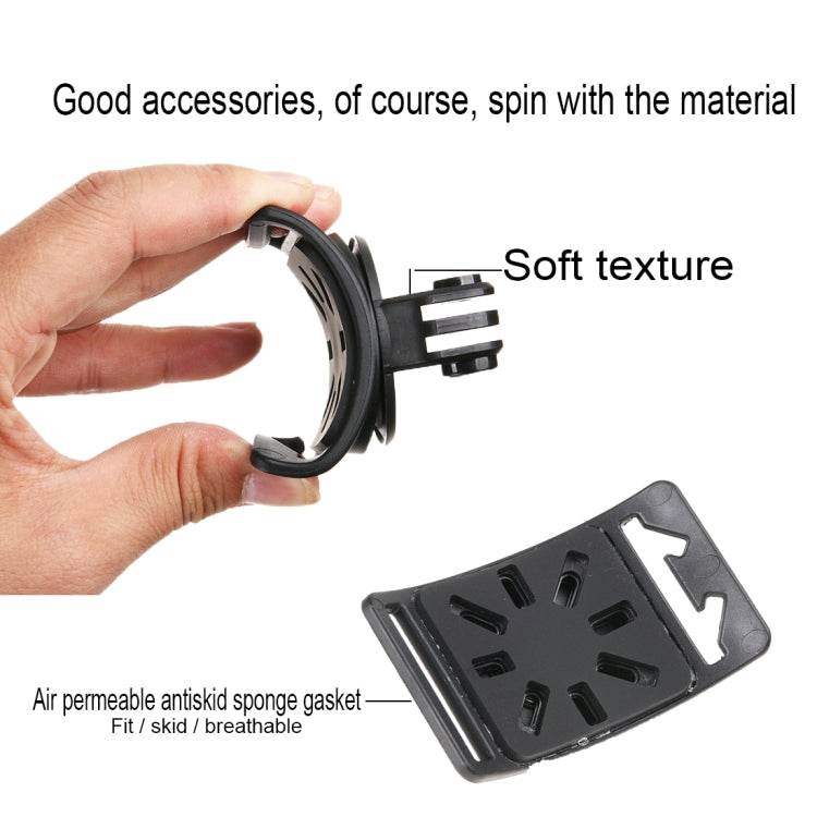 Correas GP278 3 en 1 para piernas, brazos, muñecas y manos Soporte de rotación de 360 grados para GoPro Hero12 Black / Hero1…
