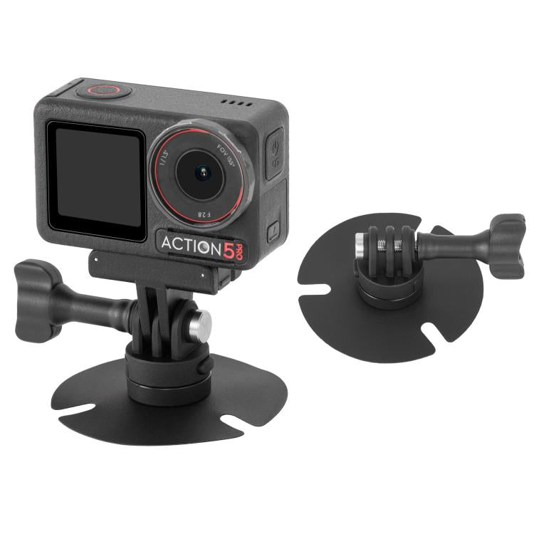 Soporte adhesivo flexible para casco STARTRC para GoPro, Insta360, y otras cámaras de acción (Negro)