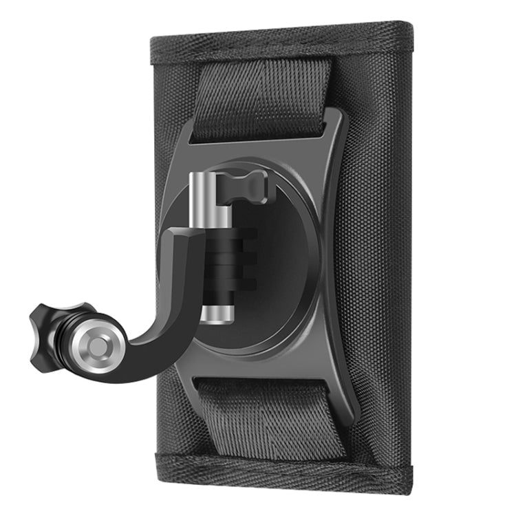 Soporte de abrazadera de clip Hook and Loop fastener Backpack Rec-Mounts con tornillo para GoPro HERO9 Black / HERO8 Black /…