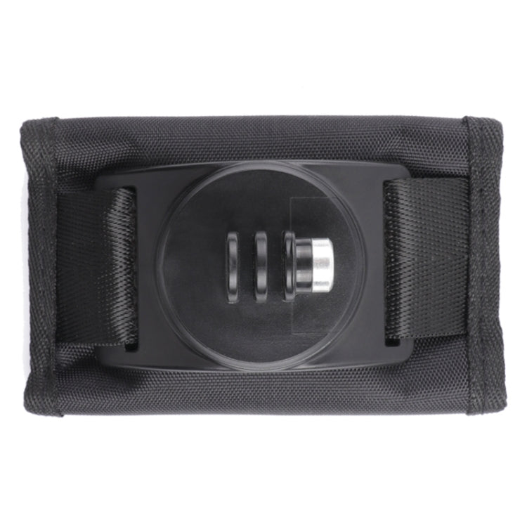 Soporte de abrazadera de clip Hook and Loop fastener Backpack Rec-Mounts con tornillo para GoPro HERO9 Black / HERO8 Black /…