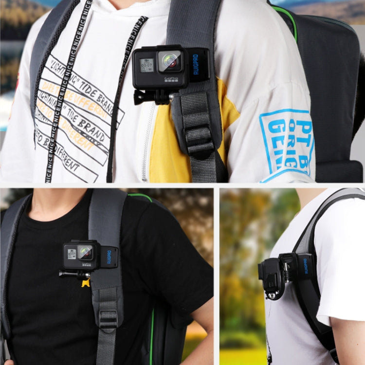 Mochila RUIGPRO - tipo J con rotación de 360 grados, monturas recreativas, montaje de abrazadera con tornillo para GoPro HER…